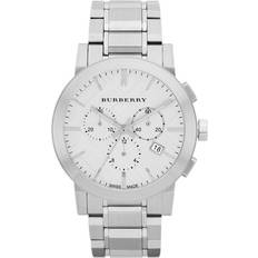 Burberry Orologi da polso Burberry Bu9350 argento Bracciale in acciaio & cassa da uomo One Size