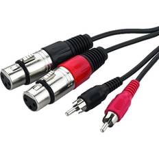 Monacor 2RCA-2XLR 1m