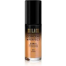 Milani Foundations Milani Conceal +Perfect 2-in-1 Foundation #11 Amber