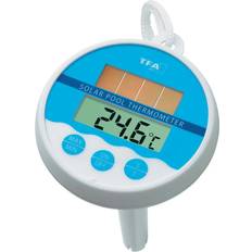 Zonnecellen Thermometers, Hygrometers en Barometers TFA Dostmann Solar Zwembadthermometer Wit