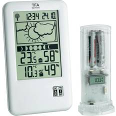 TFA Stazioni Meteo TFA Neo Plus 35.1109 Stazione Meteo Digitale Senza Fili Previsione 12-24 Ore Numero di Sensori Max. 1