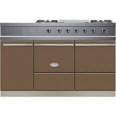 Brown Gas Cookers Lacanche Moderne Charlieu LMCF1452GG Brown