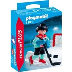 Hockey leksaker Playmobil Ice Hockey Practice 5383