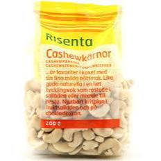 Matvaror Risenta Cashewnötter 200g