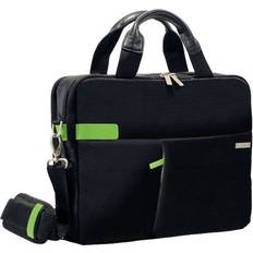 Black - Leather Computer Bags Leitz Complete Smart Traveller 13.3" - Black