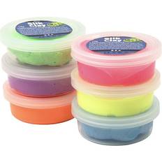 Pâtes à Modeler Silk Clay Neon Clay 14g 6-pack