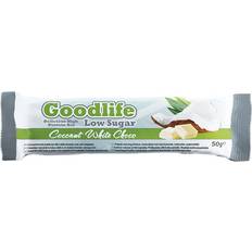 Goodlife low sugar Goodlife Low Sugar Coconut & White Chocolate 50g 1 stk