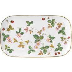 White Serving Trays Wedgwood Wild Strawberry Serving Tray 30cm