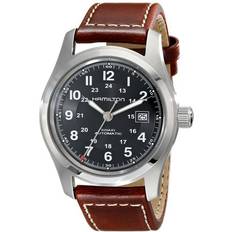 Hamilton khaki field Hamilton Field H70555533 Khaki Field Zwart