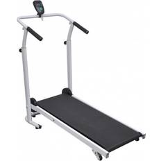 Macchine per il Fitness vidaXL Mini Tapis Roulant Pieghevole 93 x 36 cm Nero