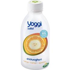 Yoghurt Arla Yoggi Yalla Mango Banana Orange