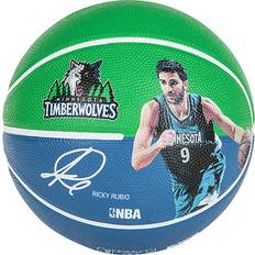 Spalding Basketballen Spalding Basketbal NBA Ricky Rubio Groen/Navy