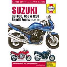 Haynes Suzuki GSF600, 650 & 1200 Bandit Fours '95 to '06 Service and Repair Manual (Häftad, 2016)