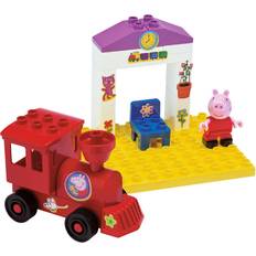 Big Byggleksaker Big Bloxx Peppa Pig Train Stop