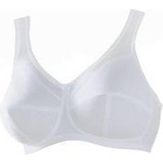 Jana Comfort Cotton Soft Bra - White