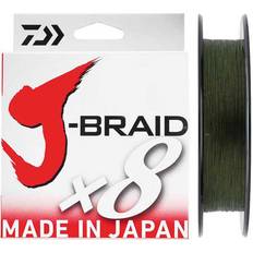 Daiwa Tresse J Braid X8 Vert 500m Coloris Vert, Diamètre 24/100, Résistance 18kg