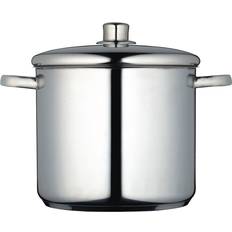 Compatible Lave-Vaisselle Faitouts KitchenCraft MasterClass Stainless Steel 8.5 L 24 cm