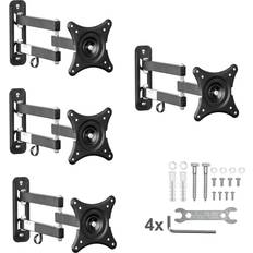 tectake 4x Wall Bracket 401763