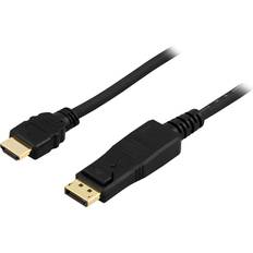 Deltaco HDMI - DisplayPort 0.5m