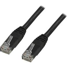 Nätverkskablar Deltaco U/UTP Cat6a RJ45 - RJ45 LSZH 0.3m