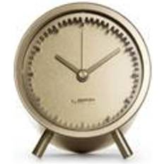 Brass Table Clocks LEFF Amsterdam Tube Table Clock 5cm