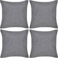 Cuscini vidaXL 130946 4-pack Cushion Cover Grey (40x40cm)