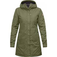 Kiruna parka w Fjällräven Kiruna Padded Parka W - Green