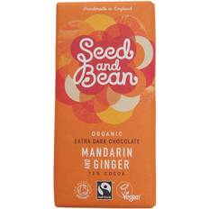 Organic Mandarin and Ginger Dark Chocolate Bar