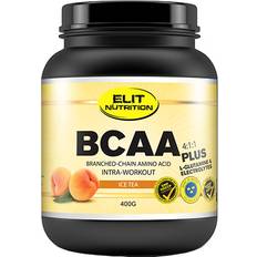 Magnesium Muskelvekst Elit Nutrition BCAA 4: 1: 1 + L-Glutamine Ice Tea 400g