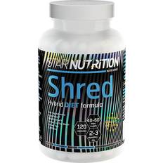 Bedste Vægtkontrol & Detox Star Nutrition Shred 120 stk