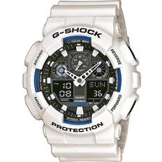 Casio Weiß Armbanduhren Casio G-Shock (GA-100B-7AER)