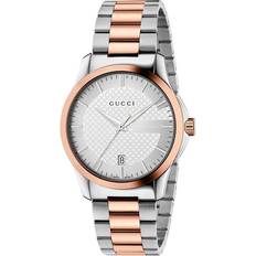 Gucci Herre - Rustfrit stål Armbåndsure Gucci G-Timeless (YA126447)