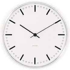 Arne Jacobsen City Hall White Horloge murale 16cm