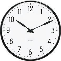 Arne Jacobsen Station White Horloge murale 16cm