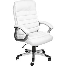 Adjustable Seat Office Chairs tectake Paul Office Chair 124cm