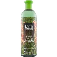 Faith in Nature Aloe Vera & Ylang Ylang Badesæbe & Skumbad 400ml