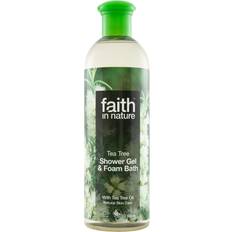 Faith in Nature Tea Tree Shower Gel & Foam Bath 400ml