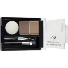 Paleta Polvos para cejas NYX Professional Makeup Maquillaje de Countouring Sculpt & Highlight Face Duo Blonde