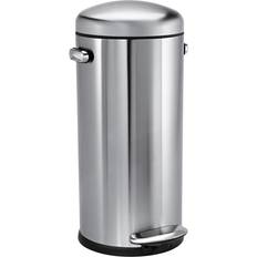 Simplehuman bin Simplehuman Retro Fingerprint Proof Pedal Bin