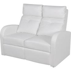 VidaXL Ledersofas vidaXL 241998 Sofa 128cm Zweisitzer