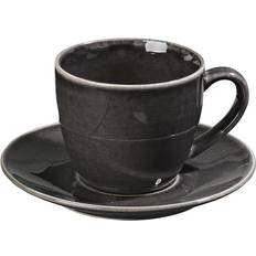 Broste Copenhagen Kopper & Krus Broste Copenhagen Nordic Coal Kaffekop 15cl