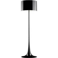 F - Metall Golvlampor Flos Spun Light F Golvlampa 176.6cm