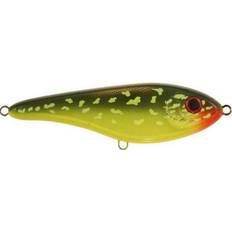 Strike Pro Leurre Jerkbait CWC Baby Buster 10cm Coloris CWC 202 Hot Pike