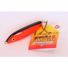 Skeddrag Fiskedrag Wiggler Vicke 15g Röd fluo/svart