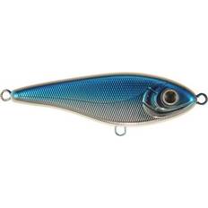 Strike Pro Leurre Jerkbait CWC Baby Buster 10cm Coloris CWC 114 Blue Chrome