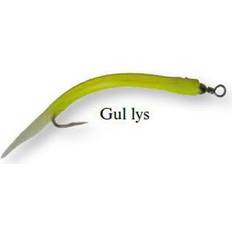 Wiggler Gummi Makk #10/0 Gul/Lys