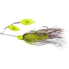 Savage Gear SG Da'Bush Spinnerbait #4 42g Yellow Silver Holo Flame