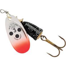 Blue Fox Vibrax Flake 3 Silver Red Black Flake SRBF