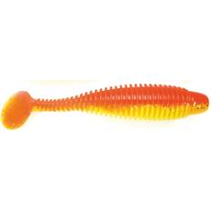 Lunker City Leurre Souple Grubster 5cm Coloris Atomic Chicken