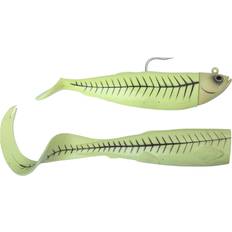 Kabeljau Fischköder Savage Gear SG Cutbait Herring Kit 460g Green Glow